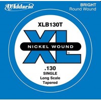 D'Addario XLB130T Nickel Wound Tapered Отдельная струна для бас-гитары, никелированная, .130