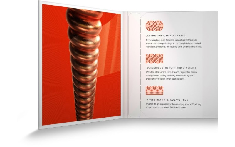 D'ADDARIO XSAPB1047 Phosphor Bronze Струны для акустической гитары, фосфорная бронза