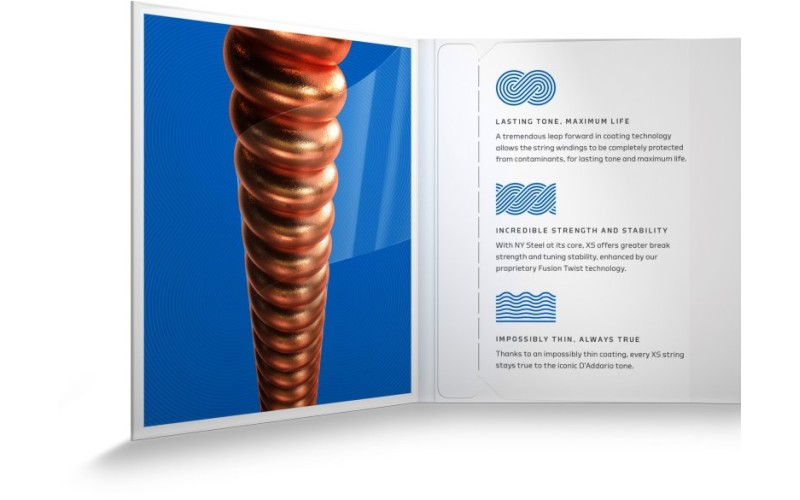 D'ADDARIO XSAPB1253 Phosphor Bronze Струны для акустической гитары, фосфорная бронза 