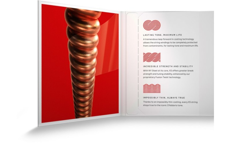 D'ADDARIO XSAPB1356 Phosphor Bronze Струны для акустической гитары, фосфорная бронза