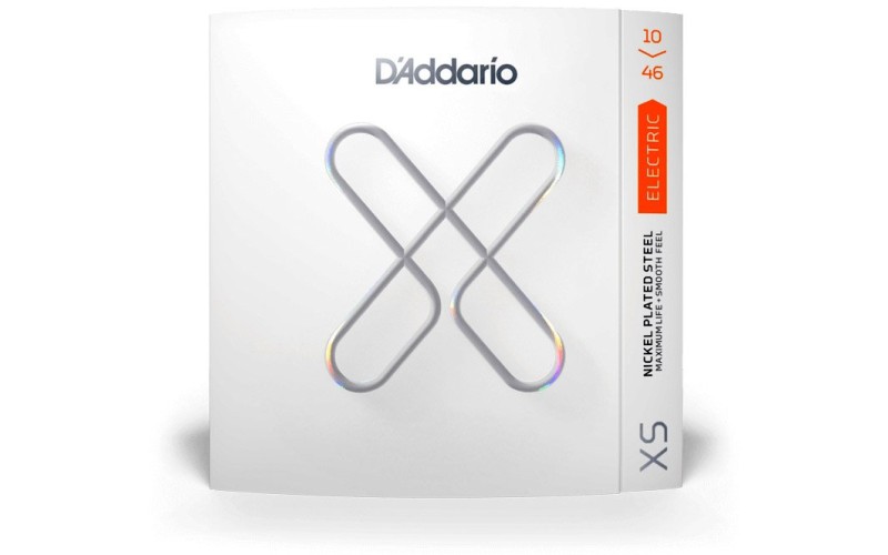 D'Addario XSE1046 XS Nickel Комплект струн для электрогитары, никелированные, 10-46, с покрытием