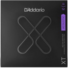 D'ADDARIO XTABR1152 струны для акустической гитары, серия XT, бронза 80/20, 11-52