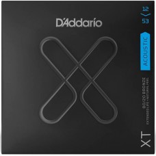 D'ADDARIO XTABR1253 струны для акустической гитары, бронза 80/20, с защитным покрытием, 12-53