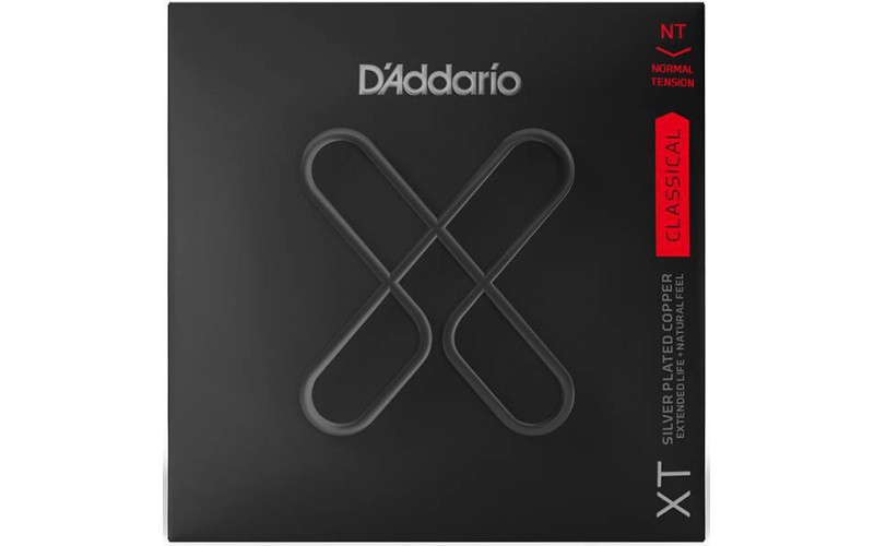 D'ADDARIO XTC45 струны для классической гитары с супертонким защитным покрытием, натяжение Medium