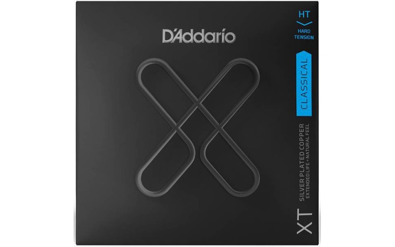 D'ADDARIO XTC46 струны для классической гитары, с супертонким защитным покрытием, натяжение Hard