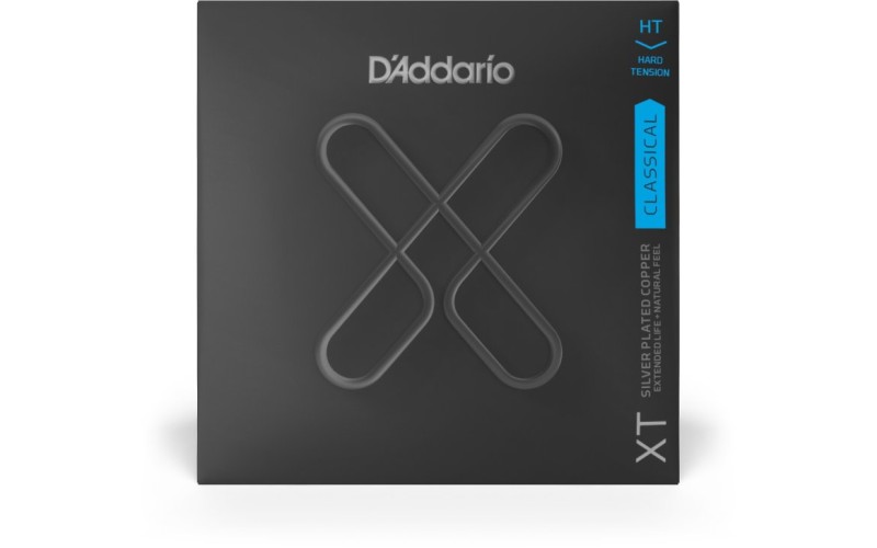 D'ADDARIO XTC46 струны для классической гитары, с супертонким защитным покрытием, натяжение Hard