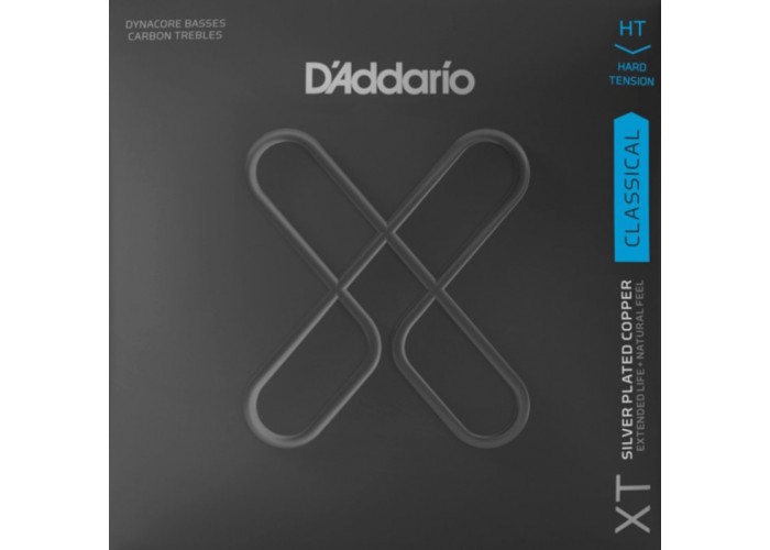 D'Addario XTC46FF XT Комплект струн для классической гитары, посереб., сильн.натяжение, с покрытием