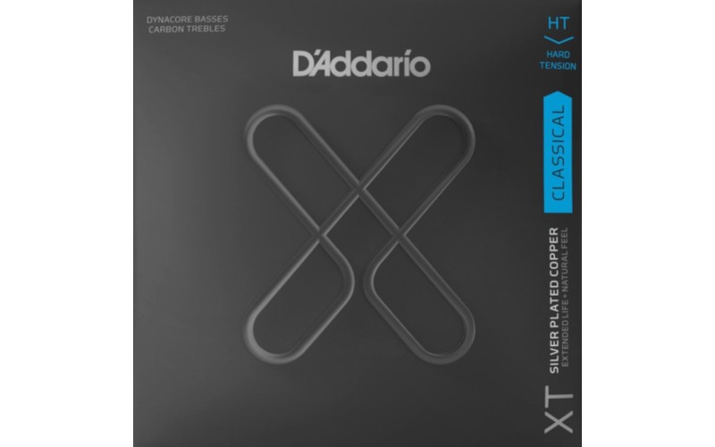 D'Addario XTC46FF XT Комплект струн для классической гитары, посереб., сильн.натяжение, с покрытием