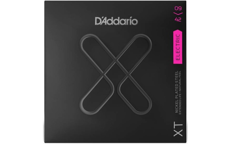 D'ADDARIO XTE0942 струны для электрогитары, никель, с защитным покрытием, 09-42, Super Light
