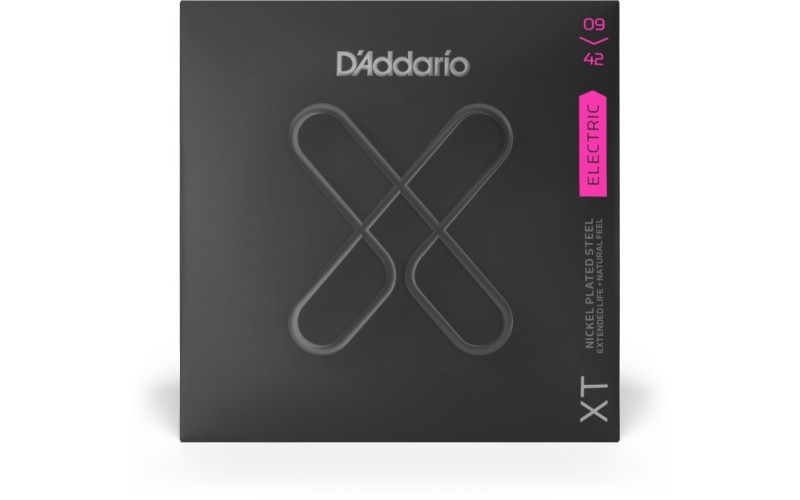 D'ADDARIO XTE0942 струны для электрогитары, никель, с защитным покрытием, 09-42, Super Light