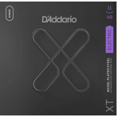 D'Addario XTE1149-3P XT Струны для электрогитары, никелированные, 11-49, с покрытием, 3 комплекта