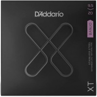 D'Addario XTJ09520 XT Комплект струн для 5-струнного банджо, сталь, 9,5-20, с покрытием