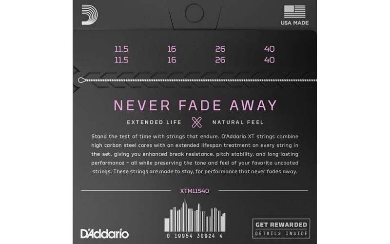 D'ADDARIO XTM11540 Струны для мандолины