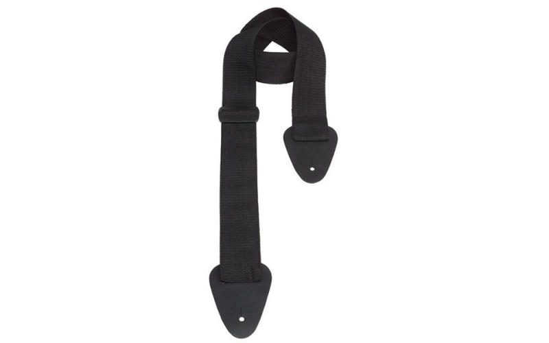 D'Andrea 1352BLK Polyweb Ремень для гитары, черный