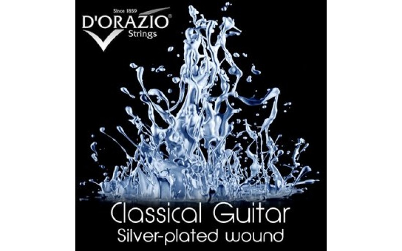 D'ORAZIO 643 Silverplated CRYSTAL NYLON - Струны для классических  гитар