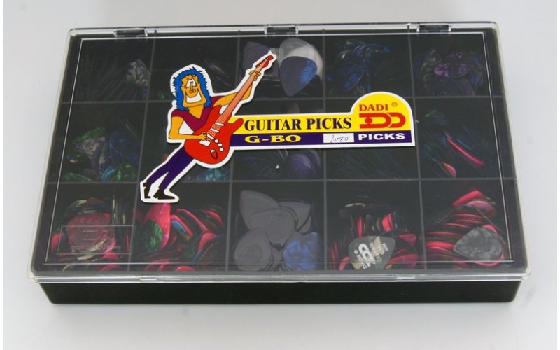 DADI G-BO1 Набор медиаторов 1080шт (864 маленьких и 216 больших треугольных)