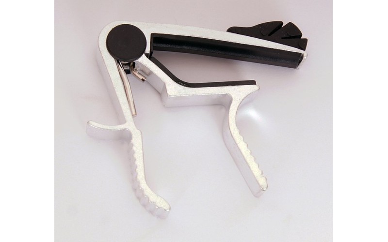 DADI GP004HF Каподастр для акустической гитары с держателем медиатора