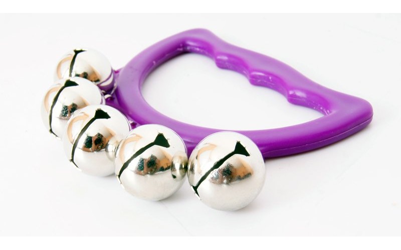 DADI HB05 Колокольчики круглые на ручке полукругом 5 штук