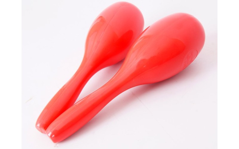 DADI MA01 Маракасы средние на ручке, твердый пластик, 2 штуки