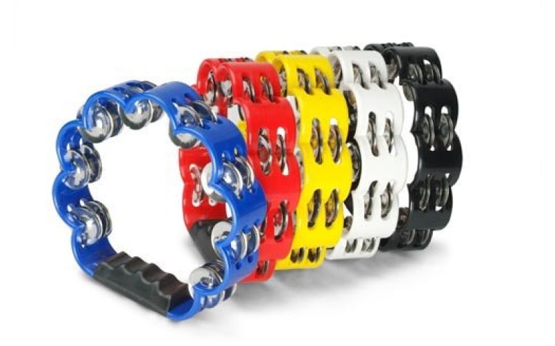 DADI MT02 Тамбурин цветок, пластиковый, 16 пар бубенцов