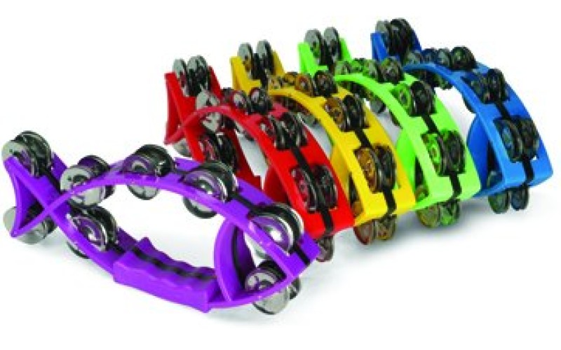 DADI MT9 Тамбурин рыба, пластиковый, 16 пар бубенцов