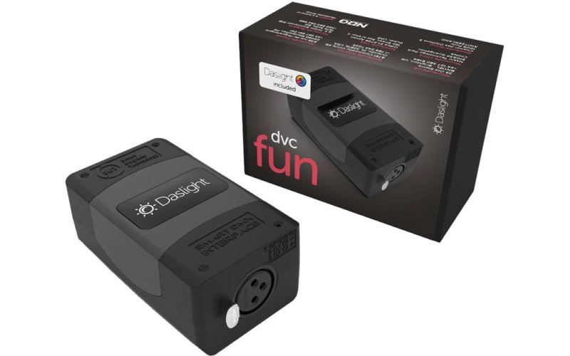 DASLIGHT DVC FUN - DMX интерфейс, 128 DMX каналов, USB type C