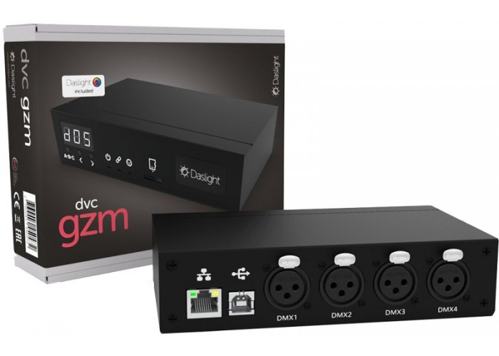 DASLIGHT DVC GZM - DMX-интерфейс, 1536+ DMX-каналов,  Art-Net, USB Type-B
