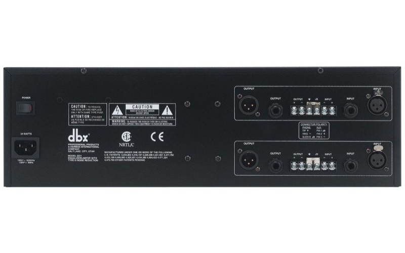 DBX 2231 - 2-канальный 1/3 октавный графический эквалайзер