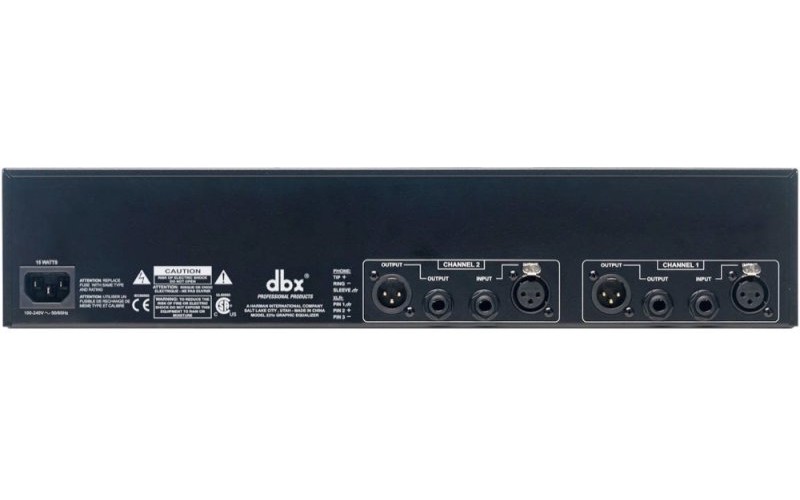 DBX 231S (DBX231SV) 2-канальный 1/3 октавный графический эквалайзер