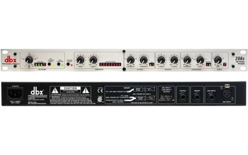 DBX 286S микрофонный процессор