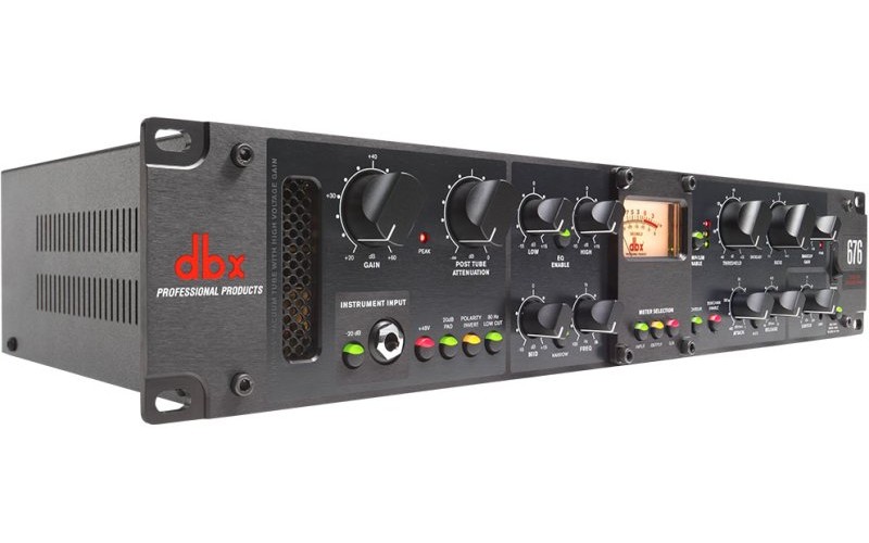 dbx 676 ламповый одноканальный микрофонный предусилитель/компрессор