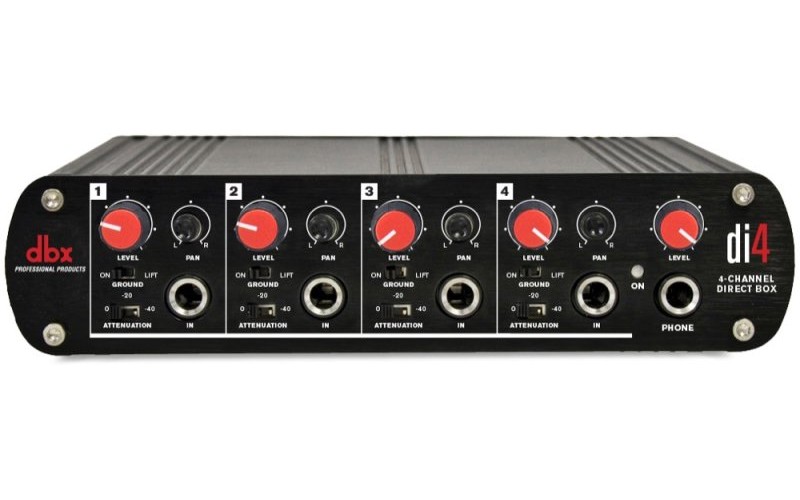 dbx DI4 4-х канальный директ-бокс