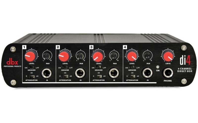 dbx DI4 4-х канальный директ-бокс