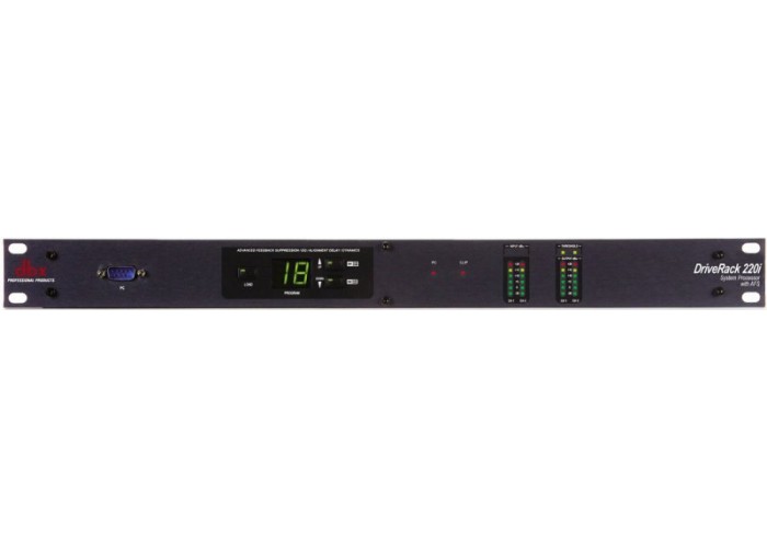 DBX DriveRack 220i системмный контроллер громкогорорителей