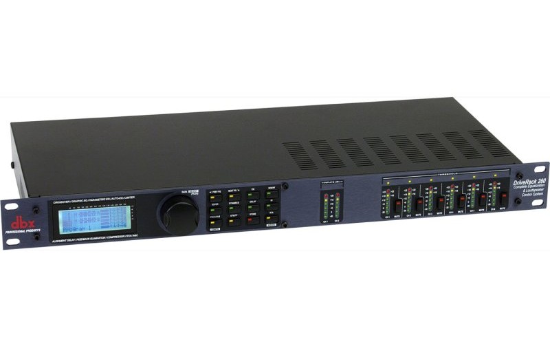 DBX DriveRack 260 системмный контроллер 2 входа/ 6 выходов