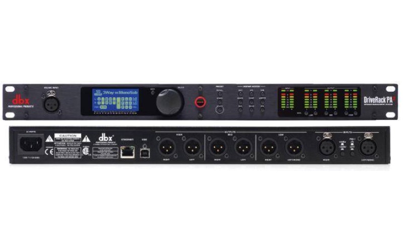 DBX DriveRack PA2 спикер процессор