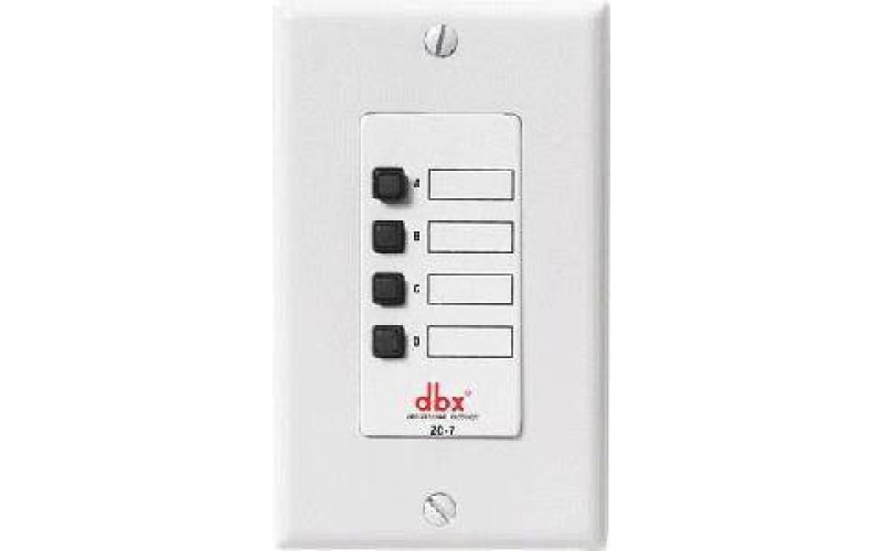 DBX ZC-7 Настенный программируемый селектор микрофонных сообщений