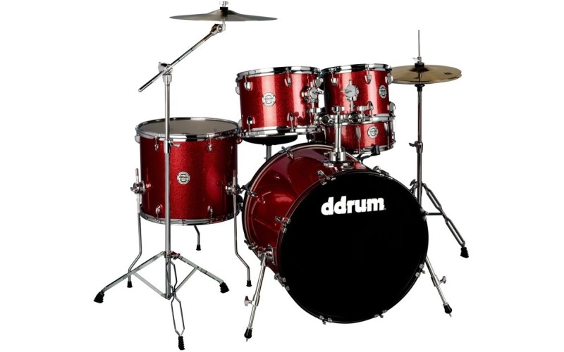 DDRUM D2 522 RSP - ударная установка , цвет Red Sparkle , 10