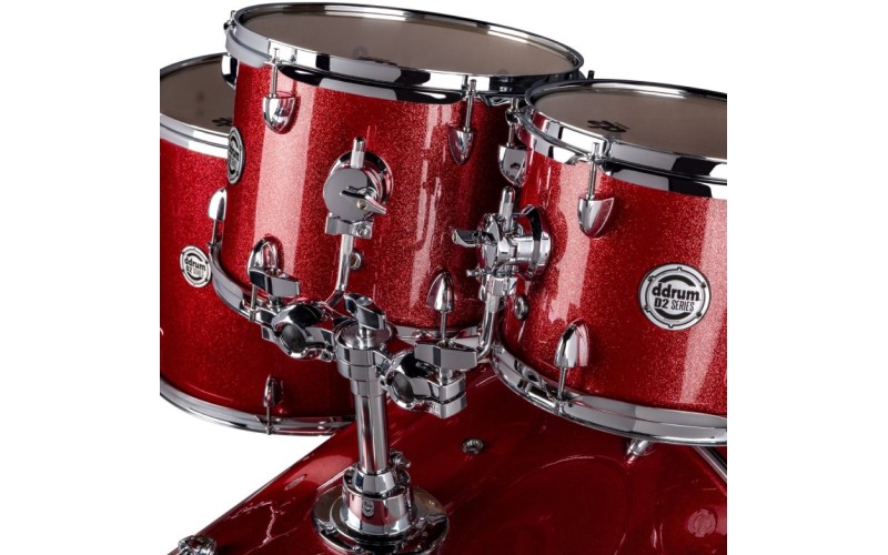 DDRUM D2 522 RSP - ударная установка , цвет Red Sparkle , 10