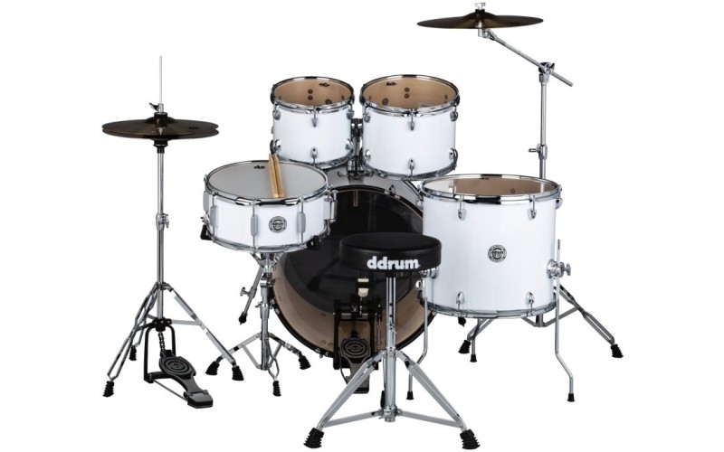 DDRUM D2 522 WHT - ударная установка , цвет White , 10