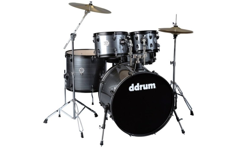 Ddrum D2P GPS - удар. установка (1 коробка): 5 бараб., стойки, педаль, тарелки, стул в комлекте