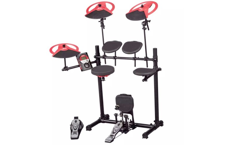 Ddrum DD BETA XP- Электронная барабанная установка (модуль, 5 пэдов, 3 тарелки, рама, 2 педали))