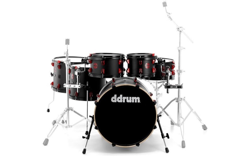 Ddrum HYBRID 5 PLAYER SatinBlack - удар. установка (2 коробки) с триг.,5 бараб.,без тарел.и стоек
