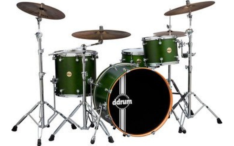 Ddrum PMR 424 PBLK - ударная установка (2 коробки), 4 бараб.,клен, без стоек, тарел. и стула