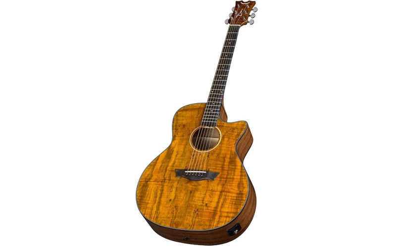 Dean AX E SPALT - электроакустическая гитара,cutaway, ель, 3х полосный EQ, тюнер
