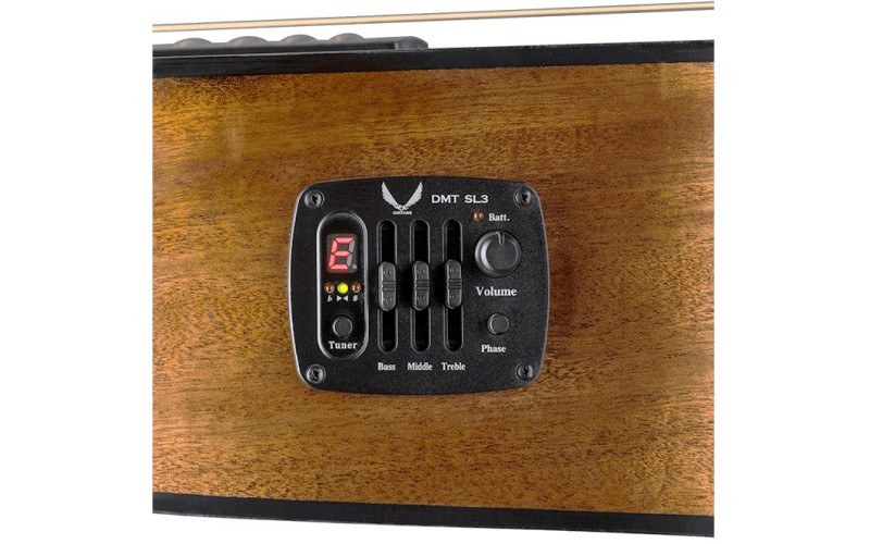 Dean AX E SPALT - электроакустическая гитара,cutaway, ель, 3х полосный EQ, тюнер