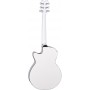 DEAN AX PE CWH - электроакустическая гитара с вырезом, цвет белый