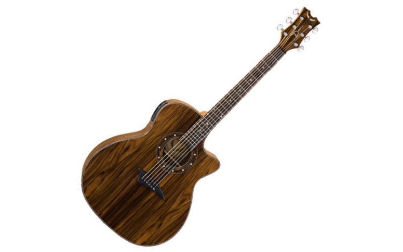DEAN ECOCO - электроакустическая гитара, актив. эл., EQ, тюнер, корпус кокоболо, цвет натуральный