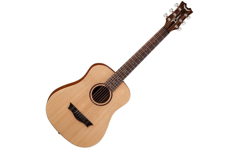 DEAN FLY SPR - акустическая гитара, 3/4, ель,  чехол, цвет натуральный матовый