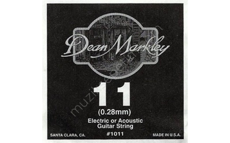 DEAN MARKLEY 1011 Струна первая 0,11
